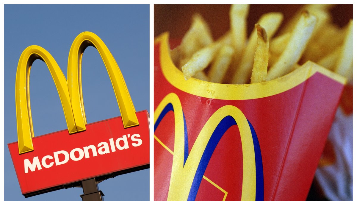 Allt färre kunder beställer pommes frites på McDonald's. 